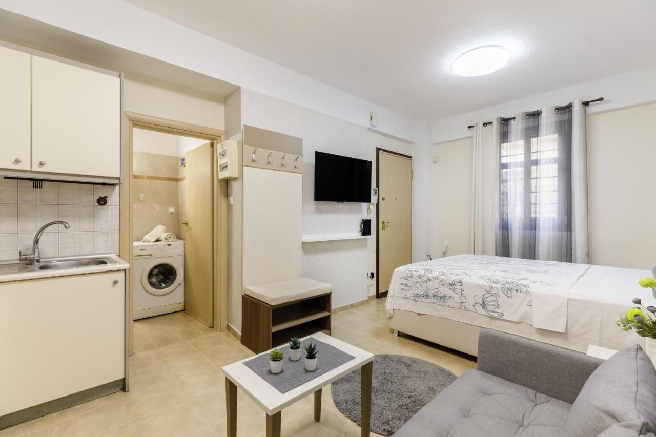 Pearl Studio Free Private Parking Thessaloniki Buitenkant foto